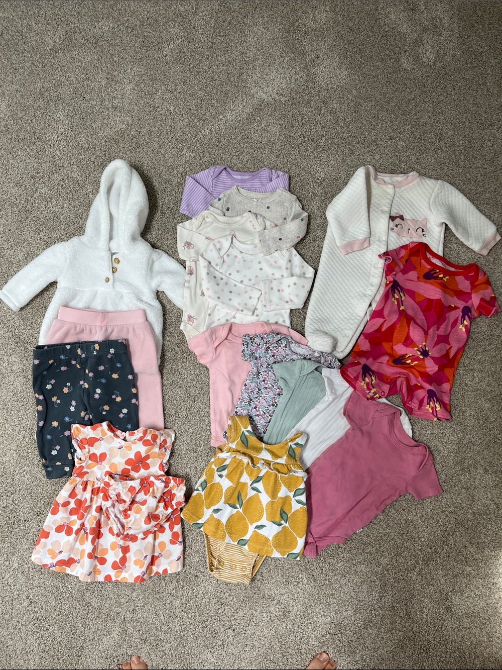 Bundle of Baby Girl Clothes